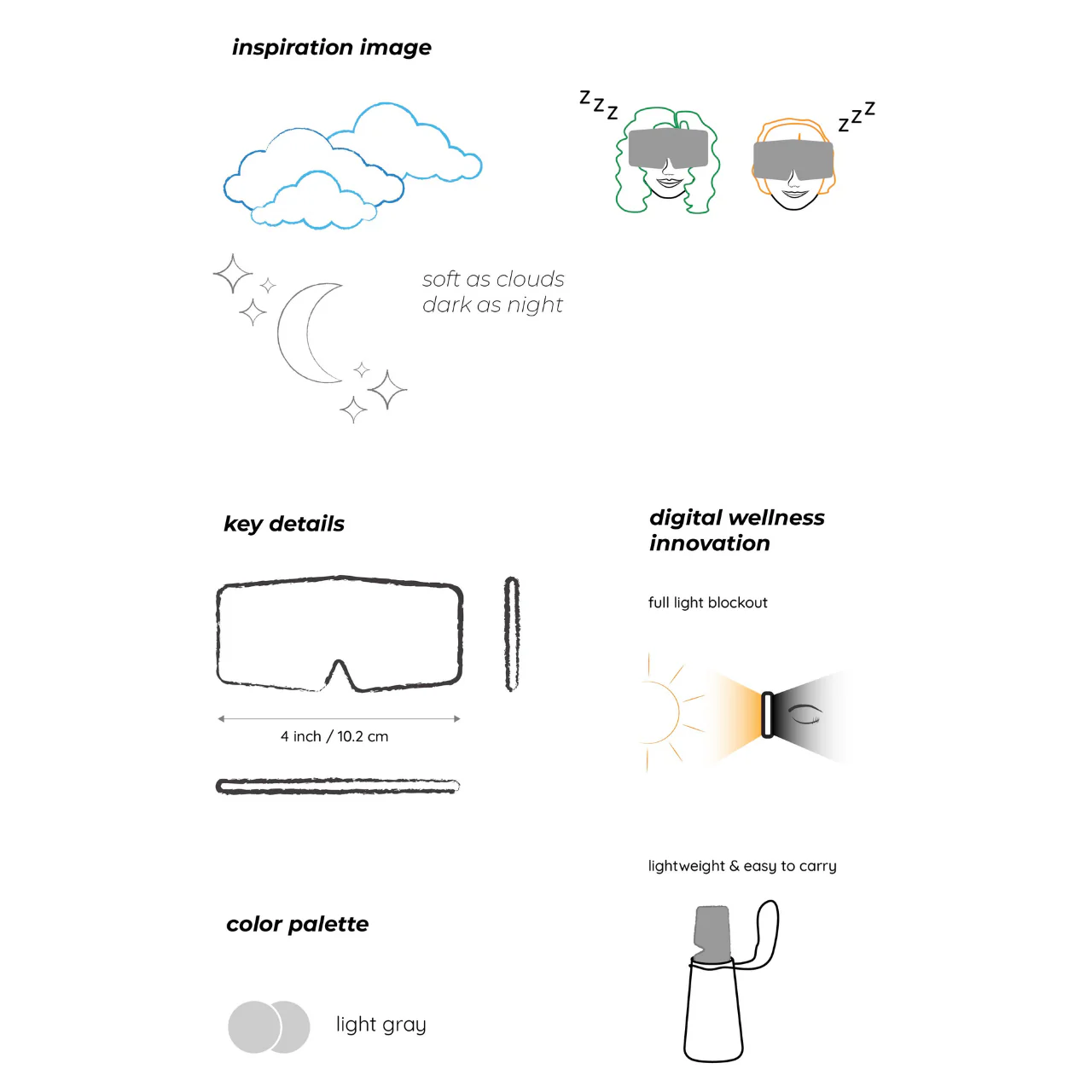 Bagby Sleeping Eye Mask - Image 7