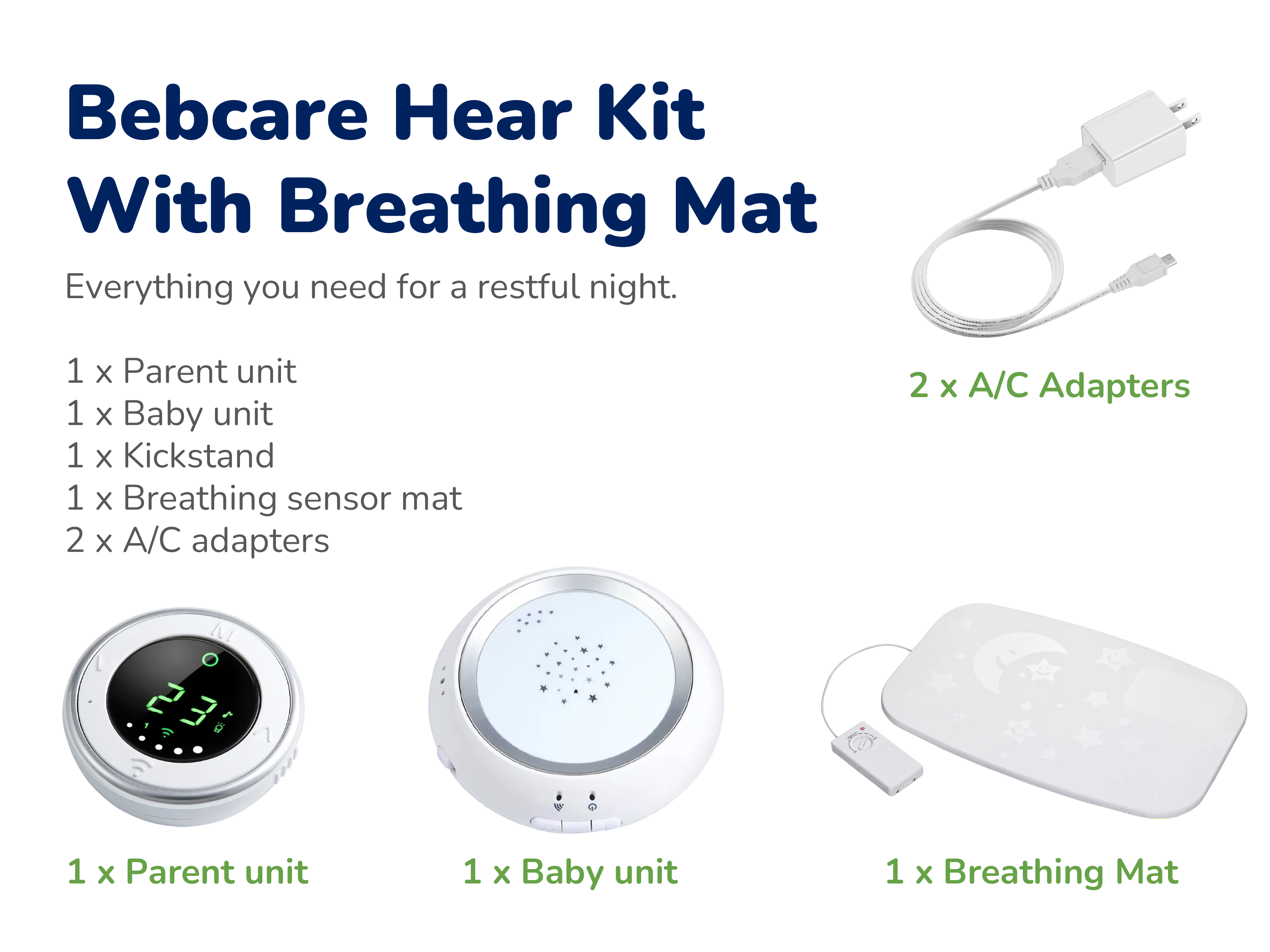 Bebcare Low-EMF Hear Digital Audio Baby Monitor - Image 10
