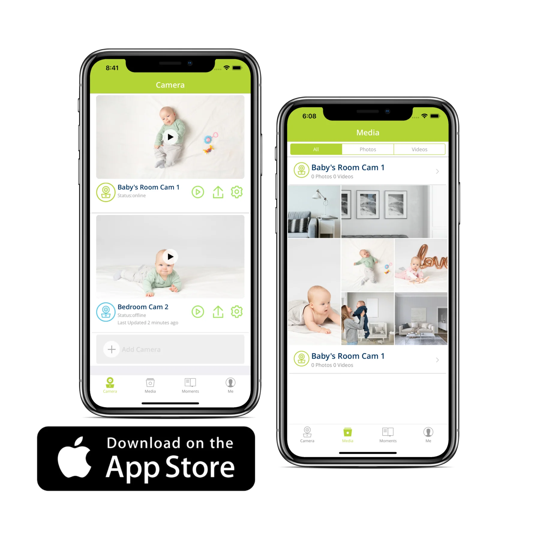 Bebcare Low-EMF Motion Baby Monitor + Bebcare IQ Camera Gift Set - Image 3