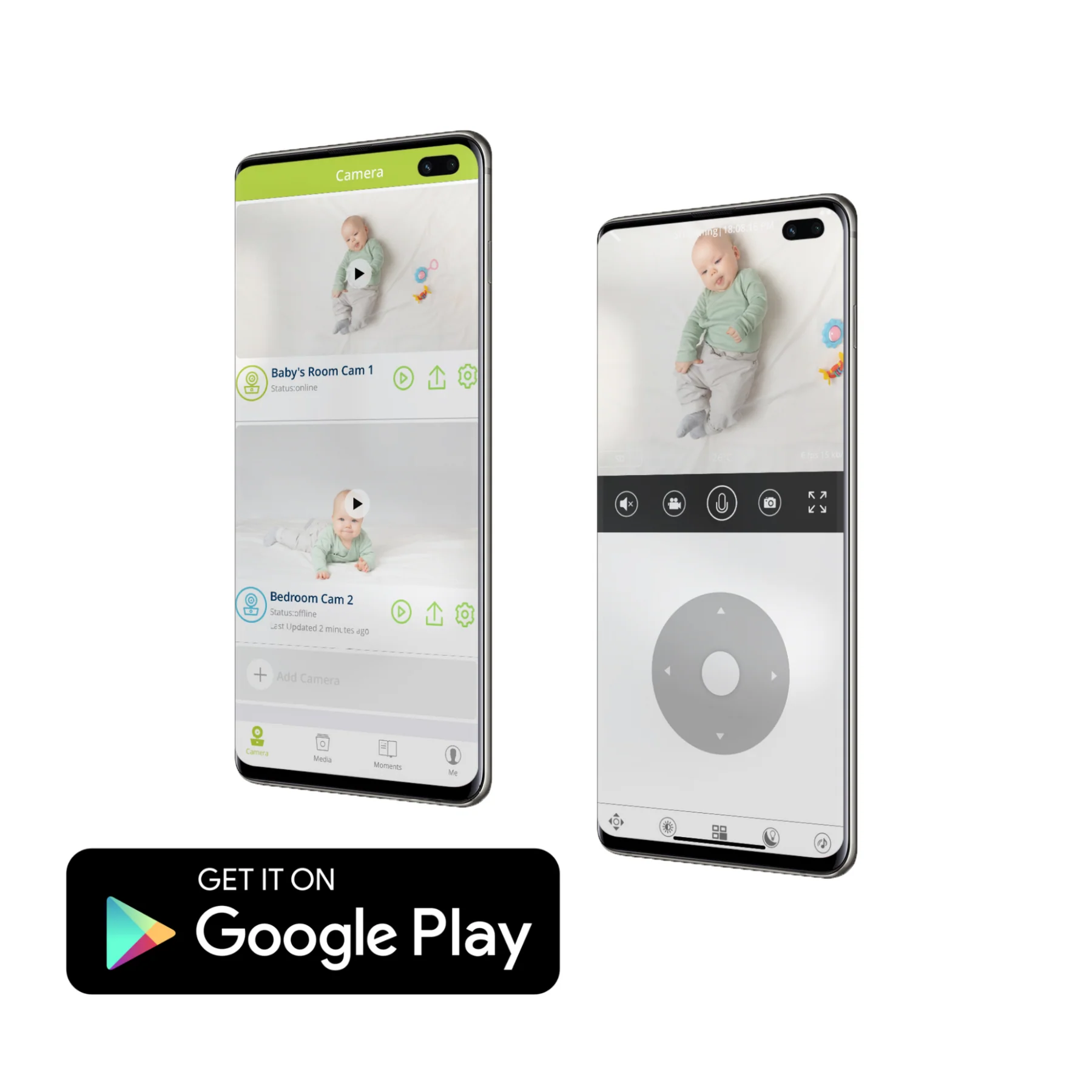 Bebcare Low-EMF Motion Baby Monitor + Bebcare IQ Camera Gift Set - Image 4
