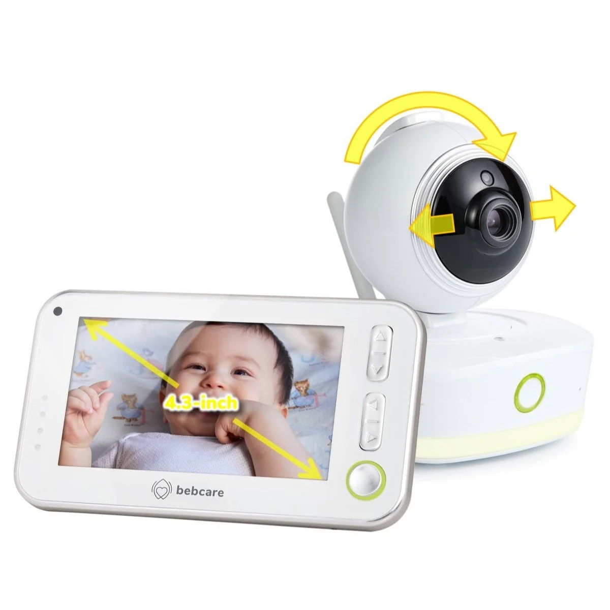 Bebcare Low-EMF Motion Baby Monitor + Bebcare IQ Camera Gift Set - Image 5