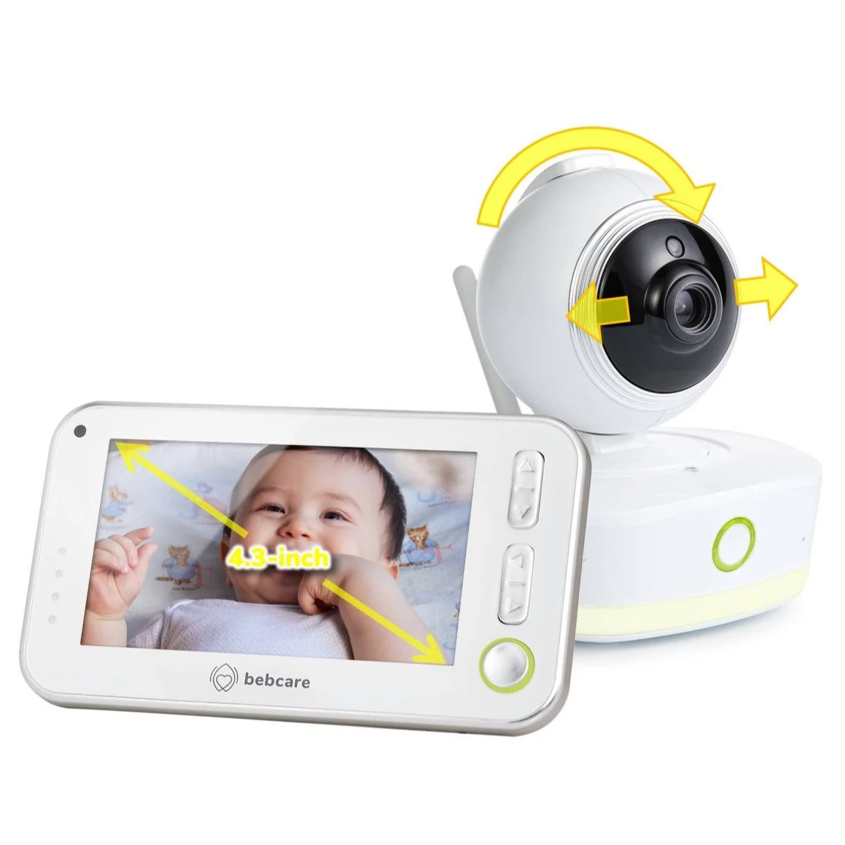 Bebcare Low-EMF Motion Digital Video Baby Monitor - Image 3