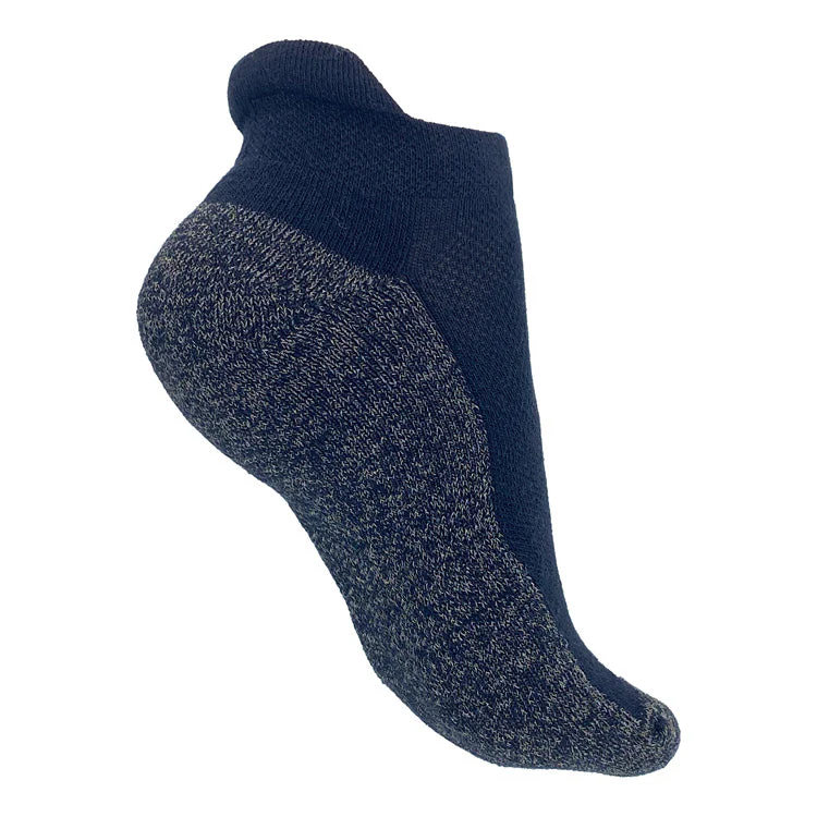 TRU47 Black Merino Wool Grounding Socks - Low Cut - Image 3