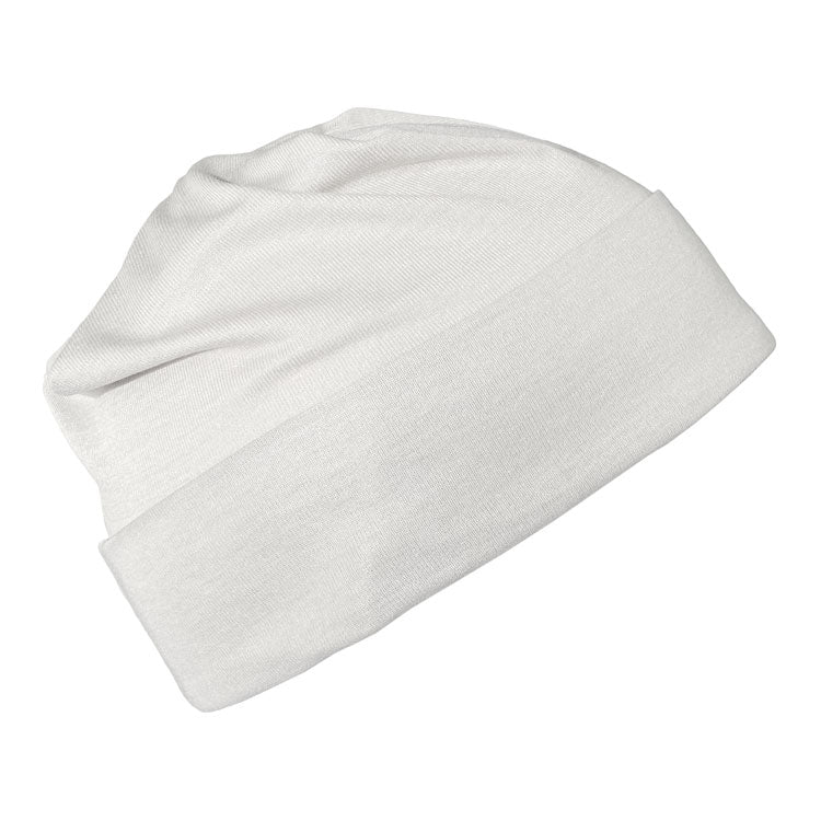 TRU47 Natural Silver Jersey Modal Beanie - Image 3