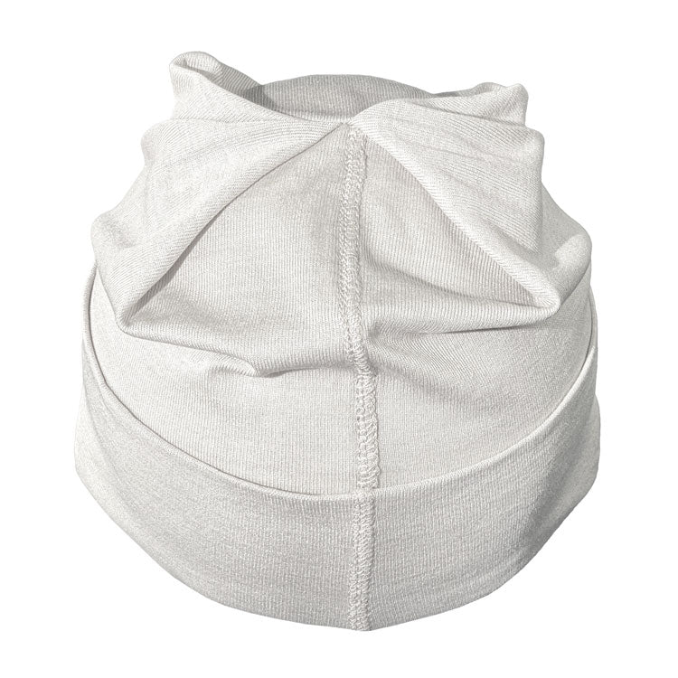 TRU47 Natural Silver Jersey Modal Beanie - Image 4