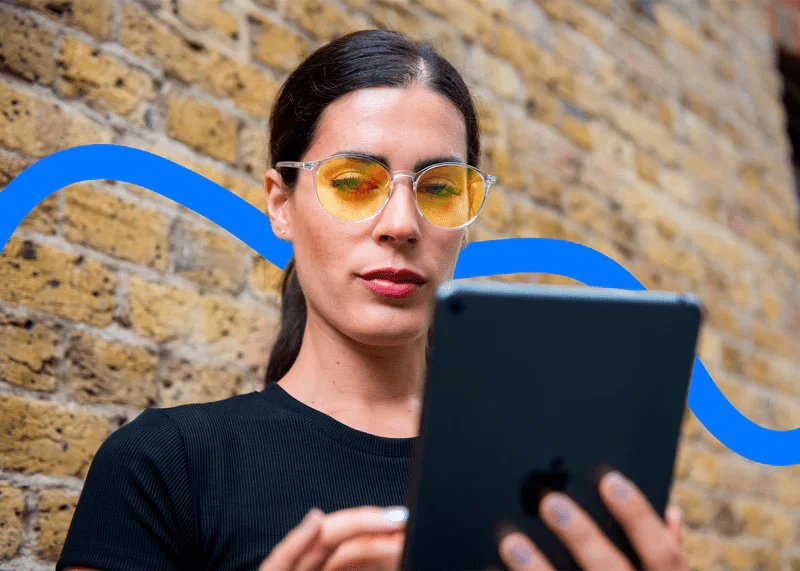 Ocushield Amber, Darker Blue Light Glasses - Image 3