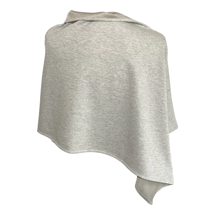 TRU47 Poncho Cotton Double Knit Heather-Short - Image 2