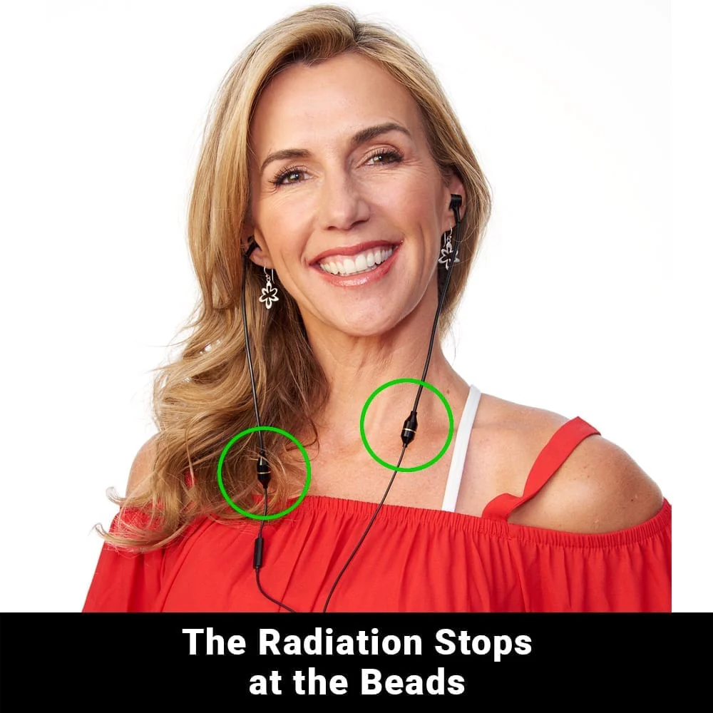 SYB Air Tubes - Anti-Radiation Headphones For EMF Protection - (Choose 3.5mm or USB-C) - Image 3