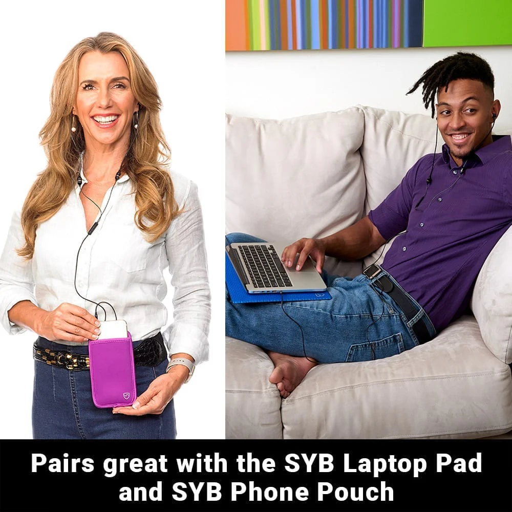 SYB Air Tubes - Anti-Radiation Headphones For EMF Protection - (Choose 3.5mm or USB-C) - Image 6