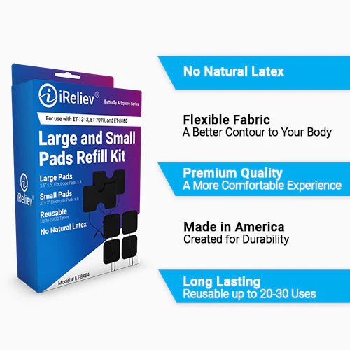 iReliev TENS Electrodes Refill Kit - Image 3